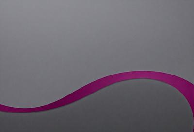 The primary subject of the image is a purple wave-like design or pattern. The setting is a gray background, which provides a contrasting backdrop for the purple wave. The visual style appears to be a combination of digital art and illustration, as the purple wave is depicted in a somewhat abstract manner. The colors and mood of the image are predominantly purple, creating a sense of calmness and tranquility.