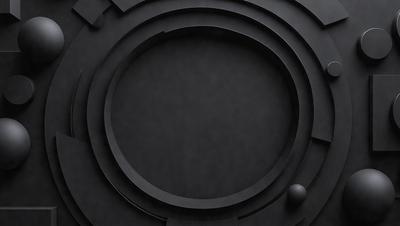 The primary subject of the image is a black and white photo of a clock. The setting is a black background, and the visual style is a close-up of the clock. The clock is the main object, and it is the central focus of the image. The colors are predominantly black and white, giving the photo a classic and timeless appearance.