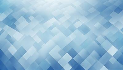 The primary subject of the image is a blue and white checkered pattern. The setting is a blue sky, and the visual style is a digital art or illustration. The dominant colors are blue and white, creating a calm and soothing atmosphere.