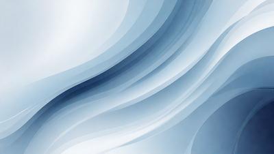 The primary subject of the image is a blue and white wave pattern. The setting is a white background, which creates a clean and minimalist appearance. The visual style is a digital art or illustration, as the wave pattern is created using a computer or digital medium. The dominant colors are blue and white, giving the image a calm and soothing atmosphere.