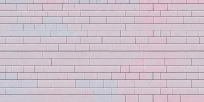 The primary subject of the image is a brick wall. The setting is a pink brick wall, which is the main object of the image. The visual style is a photo, and the colors and mood are predominantly pink, giving the wall a warm and inviting appearance.