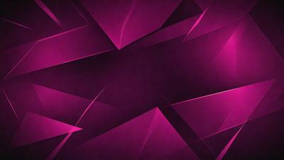 The primary subject of the image is a purple background with a geometric pattern. The setting is a dark room, and the visual style is a digital art or illustration. The dominant colors are purple and pink, creating a moody and artistic atmosphere.