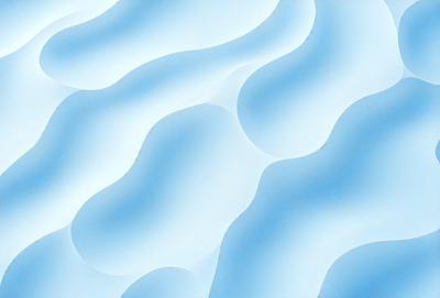 The primary subject of the image is a white, textured surface with a blue hue. The setting appears to be a white wall or a white background. The visual style of the image is a close-up of the white and blue surface, which gives it a digital art or illustration appearance. The colors and mood of the image are predominantly white and blue, creating a clean and calming atmosphere.