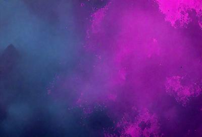 The primary subject of the image is a pink and purple cloud. The setting is a dark background, which contrasts with the vibrant colors of the cloud. The visual style appears to be a digital art or illustration, as the cloud is depicted in a more artistic manner than a typical photo. The dominant colors of the image are pink and purple, creating a warm and inviting atmosphere.
