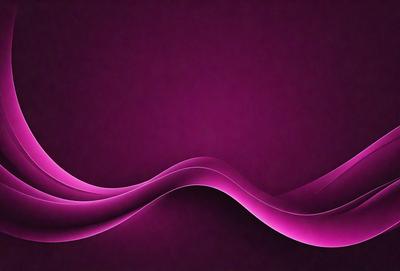The primary subject of the image is a purple wave, which is the main object, scene, or focus of the image. The setting or background is a purple surface, which adds to the overall atmosphere of the image. The visual style of the image is digital art, as it is a digital representation of a wave. The dominant colors in the image are purple, which creates a calm and soothing mood.