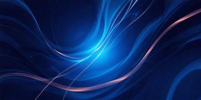 The primary subject of the image is a blue and white swirl pattern, which is the main object, scene, or focus of the image. The setting or background of the image is a dark blue sky, which provides a contrasting backdrop for the swirl pattern. The visual style of the image is digital art, as it is a computer-generated design. The dominant colors in the image are blue and white, creating a calming and soothing atmosphere.