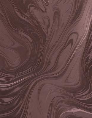 The primary subject of the image is a close-up of a brown marble surface with a swirling pattern. The setting is a room with a brown marble wall, and the visual style is a close-up of the marble surface. The colors and mood of the image are dominated by the brown marble, giving it a warm and natural appearance.