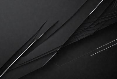 The primary subject of the image is a black and white drawing of a winged structure. The setting is a black background, which emphasizes the drawing's details. The visual style is a combination of digital art and illustration, creating a unique and artistic representation of the winged structure. The colors and mood of the image are predominantly black and white, giving it a classic and timeless appearance.