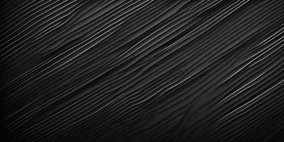 The primary subject of the image is a black and white pattern, which appears to be a close-up of a wood grain texture. The setting is a black background, which contrasts with the pattern. The visual style is a close-up of the pattern, showcasing its intricate details. The colors and mood of the image are predominantly black and white, giving it a classic and timeless feel.