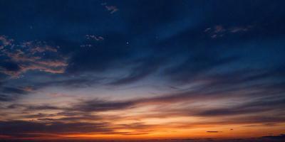 The primary subject of the image is the sky, which is filled with clouds and a beautiful sunset. The setting is a vast, open space with a backdrop of the sky. The visual style is a natural, outdoor scene with a focus on the clouds and the sunset. The colors and mood of the image are warm and serene, with the sunset creating a sense of tranquility and beauty.