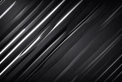 The primary subject of the image is a pattern of black and white stripes. The setting is a dark background, which contrasts with the light and dark stripes. The visual style is a combination of a photo and digital art, creating a unique and intriguing pattern. The colors and mood of the image are predominantly black and white, giving it a classic and timeless appearance.