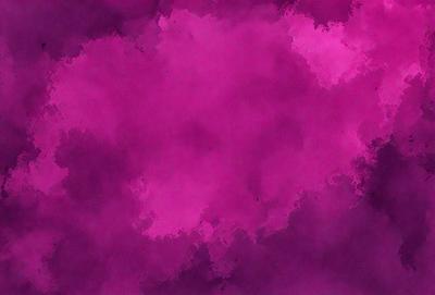 The primary subject of the image is a large, pink, swirling cloud. The setting is a purple background, which adds to the overall atmosphere of the scene. The visual style of the image is a combination of a photo and digital art, creating a unique and eye-catching effect. The dominant colors in the image are pink and purple, which contribute to a warm and vibrant mood.