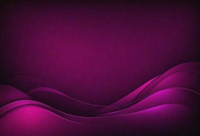 The primary subject of the image is a purple background with a pink and purple wave pattern. The setting is a wall, and the visual style is a digital art or illustration. The dominant colors are purple and pink, creating a calm and soothing atmosphere.