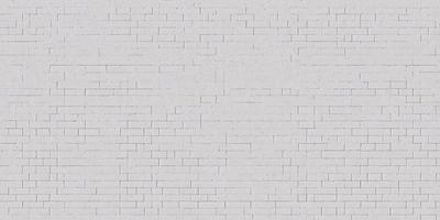 The primary subject of the image is a white brick wall. The setting is a plain white wall, with no visible background or environment. The visual style is a photo, showcasing the brick wall in detail. The colors and mood of the image are predominantly white, giving it a clean and minimalist appearance.