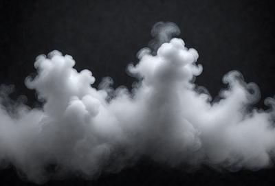 The primary subject of the image is a cloud, which is the main object, scene, or focus of the image. The setting or background is a dark, cloudy sky, which adds to the overall atmosphere. The visual style of the image is a photo, capturing the cloud in its natural environment. The colors and mood of the image are predominantly dark and moody, with the cloud being the main source of visual interest.