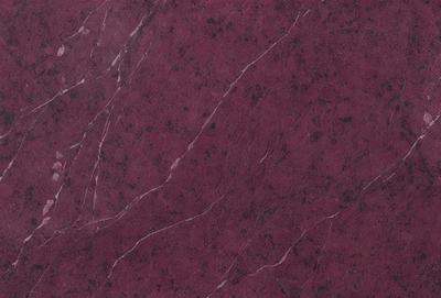 The primary subject of the image is a marbled surface, which appears to be a purple or red stone. The setting is a close-up of the marbled surface, showcasing its intricate patterns and textures. The visual style is a realistic representation of the marbled surface, capturing its natural beauty. The colors and mood of the image are predominantly purple or red, creating a warm and inviting atmosphere.