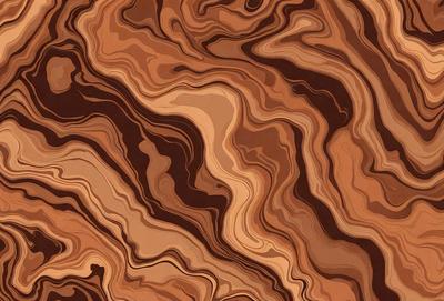 The primary subject of the image is a close-up of a wooden surface, possibly a table or a piece of wood. The setting is indoors, with the wooden surface being the main focus of the image. The visual style appears to be a close-up of a natural texture, possibly a piece of wood or a table. The colors and mood of the image are warm and earthy, with the wooden surface being the main source of color and texture.