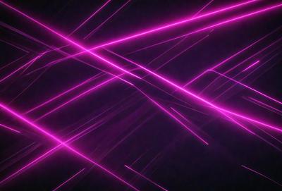The primary subject of the image is a pink light, which appears to be a neon light or a light effect. The setting is a dark background, which contrasts with the bright pink light. The visual style of the image is a close-up of the pink light, emphasizing its vibrant color. The colors and mood of the image are predominantly pink, creating a warm and inviting atmosphere.