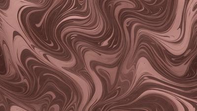 The primary subject of the image is a close-up of a marbled surface, which appears to be a patterned wallpaper or a textured material. The setting is indoors, with the surface being the main focus of the image. The visual style is a close-up, which emphasizes the intricate details of the marbled surface. The colors and mood of the image are predominantly brown and earthy tones, giving it a natural and organic feel.