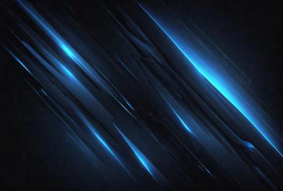 The primary subject of the image is a blue and black patterned background. The setting is a dark background, which creates a moody atmosphere. The visual style is a digital art or illustration, as the pattern appears to be digitally created. The dominant colors are blue and black, with the blue being more prominent in the pattern.