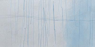 The primary subject of the image is a blue wall with a white background. The wall is covered in blue and white paint, creating a visually striking scene. The visual style of the image is a combination of digital art and illustration, as the paint appears to be dripping or flowing, giving the impression of a fluid and dynamic artistic expression. The colors and mood of the image are predominantly blue and white, creating a sense of calmness and tranquility.