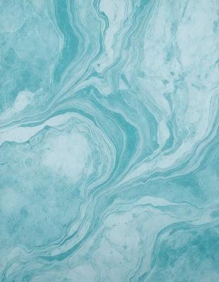The primary subject of the image is a blue and white marbled wallpaper. The setting is a bathroom, as indicated by the presence of a blue and white marbled wallpaper. The visual style is a close-up of the wallpaper, showcasing its intricate design. The colors and mood of the image are predominantly blue and white, creating a calm and soothing atmosphere.
