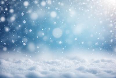 Primary subject: Snowflakes
Setting/background: Sky
Visual style: Photo
Colors and mood: Blue and white