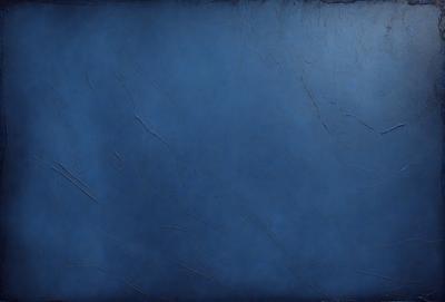 The primary subject of the image is a blue wall with a textured surface. The setting is a room with a blue background. The visual style is a close-up of the blue wall, which gives a sense of depth and texture. The dominant colors are blue and grey, creating a calm and soothing atmosphere.