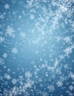 Primary subject: Snow
Setting/background: Sky
Visual style: Photo
Colors and mood: Blue and white