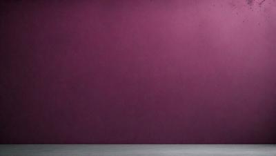 The primary subject of the image is a wall painted in a deep shade of purple. The setting is a room with a purple wall, and the visual style is a photo. The dominant colors and overall atmosphere of the image are a rich, dark purple, creating a moody and dramatic ambiance.