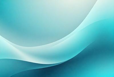 The primary subject of the image is a blue and white wave pattern. The setting is a blue background, which creates a visually appealing contrast with the wave pattern. The visual style is a combination of digital art and illustration, giving the image a modern and artistic appearance. The dominant colors are blue and white, creating a calming and serene atmosphere.