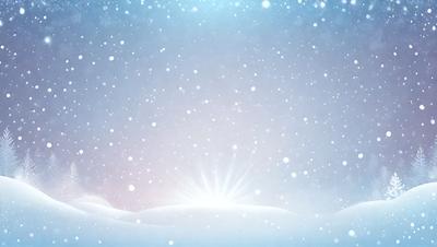 Primary subject: Snow
Setting/background: Sky
Visual style: Digital art
Colors and mood: Blue, white, and snowy
