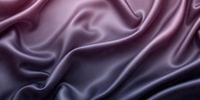 The primary subject of the image is a purple fabric, which is the main object, scene, or focus of the image. The setting/background consists of a dark background, which contrasts with the purple fabric. The visual style of the image is a close-up of the purple fabric, showcasing its texture and details. The colors and mood of the image are predominantly purple, creating a sense of elegance and sophistication.