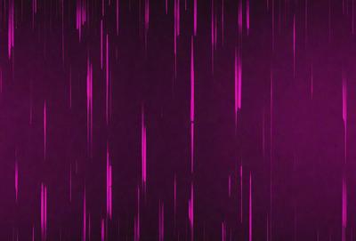 The primary subject of the image is a purple background with a pattern of pink and purple streaks. The setting is a dark room, and the visual style appears to be a digital art or illustration. The dominant colors and overall atmosphere are a mix of purple and pink, creating a visually striking and somewhat moody ambiance.