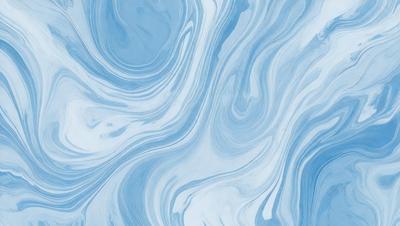 The primary subject of the image is a blue and white swirling pattern, which appears to be a painting or a digital artwork. The setting is a blue background, which complements the swirling pattern. The visual style is a combination of painting and digital art, creating a unique and captivating visual experience. The dominant colors are blue and white, which evoke a sense of calmness and tranquility.