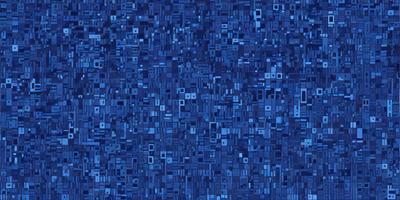 The primary subject of the image is a blue, pixelated background with a large number of squares. The setting appears to be a digital art or illustration, as the background is composed of many small squares. The visual style is reminiscent of a digital artwork or a patterned texture. The dominant colors in the image are blue and white, creating a calm and serene atmosphere.