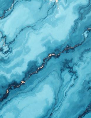 The primary subject of the image is a blue and white swirling pattern, which appears to be a painting or a digital artwork. The setting is a blue background, which complements the swirling pattern. The visual style is a combination of painting and digital art, creating a unique and eye-catching design. The colors and mood of the image are predominantly blue and white, giving it a calming and serene atmosphere.