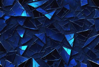 The primary subject of the image is a blue and white patterned background. The setting is a blue and white patterned wall, which creates a visually appealing and cohesive environment. The visual style of the image is a combination of digital art and illustration, as it features a unique and intricate design. The dominant colors in the image are blue and white, which contribute to a calm and soothing atmosphere.