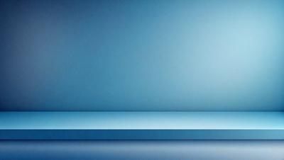 The primary subject of the image is a blue wall with a blue bench in front of it. The setting is a room with a blue background, and the visual style is a photo. The dominant colors in the image are blue, creating a calm and serene atmosphere.