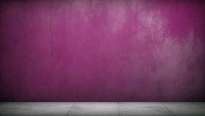 The primary subject of the image is a purple wall. The setting is a room with a purple wall, and the visual style is a photo. The dominant colors are purple and pink, creating a calm and soothing atmosphere.