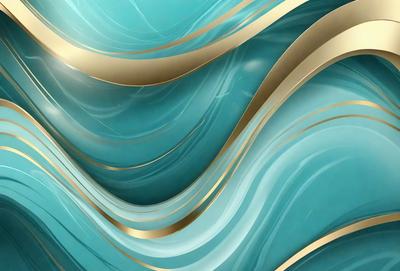 The primary subject of the image is a blue and gold swirl pattern, which is the main object, scene, or focus of the image. The setting or background features a blue and gold swirl pattern, which is the environment, backdrop, or surface visible in the image. The visual style of the image is digital art, as it is a digital representation of the swirl pattern. The dominant colors in the image are blue and gold, creating a vibrant and lively atmosphere.
