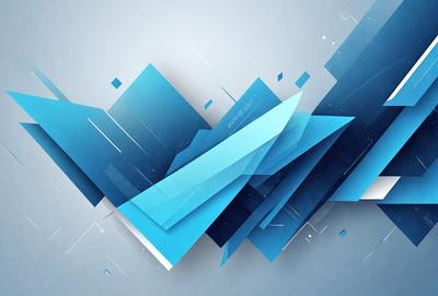 The primary subject of the image is a blue and white abstract design. The setting is a gray background, which provides a clean and minimalist appearance. The visual style is a combination of digital art and illustration, creating a unique and eye-catching pattern. The dominant colors are blue and white, which evoke a sense of calmness and sophistication.