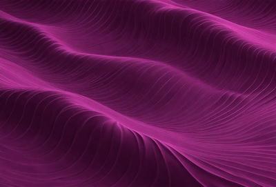 The primary subject of the image is a purple, swirling, and flowing pattern. The setting is a purple background, which adds to the overall visual style. The image appears to be a digital art or illustration, showcasing the artist's creativity and skill in designing the purple pattern. The colors and mood of the image are predominantly purple, creating a sense of calmness and tranquility.