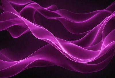 The primary subject of the image is a purple smoke or mist, which is the main focus of the scene. The setting is a dark background, which contrasts with the purple smoke. The visual style of the image is a digital art or illustration, as it appears to be a computer-generated or digitally created image. The colors and mood of the image are predominantly purple, creating a sense of mystery or intrigue.