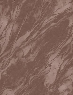 The primary subject of the image is a brown and white marbled wallpaper with a pattern of swirls and waves. The setting is a room with a brown and white marbled wallpaper, which creates a warm and inviting atmosphere. The visual style is a close-up of the wallpaper, showcasing the intricate pattern and texture. The colors and mood of the image are predominantly brown and white, giving it a classic and elegant appearance.