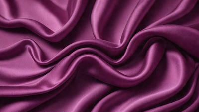 The primary subject of the image is a purple fabric, which is the main object, scene, or focus of the image. The setting or background of the image is a purple fabric, which is the primary subject. The visual style of the image is a close-up of the purple fabric, which is a photo. The colors and mood of the image are predominantly purple, creating a calm and soothing atmosphere.