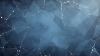 The primary subject of the image is a blue sky with a pattern of stars. The setting is a dark, cloudy sky, and the visual style is a combination of a photo and digital art. The colors are predominantly blue, and the overall atmosphere is serene and peaceful.