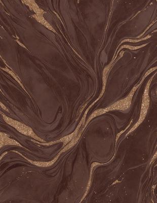The primary subject of the image is a close-up of a marbled surface, which appears to be a patterned wallpaper or a textured wall. The setting is indoors, with the surface being the main focus of the image. The visual style is a close-up, which emphasizes the intricate details of the marbled surface. The colors and mood of the image are predominantly dark, with the marbled surface being the main source of visual interest.
