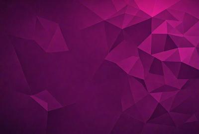 The primary subject of the image is a purple background with a geometric pattern. The setting is a wall, and the visual style is a combination of digital art and illustration. The dominant colors are purple and pink, creating a calm and soothing atmosphere.