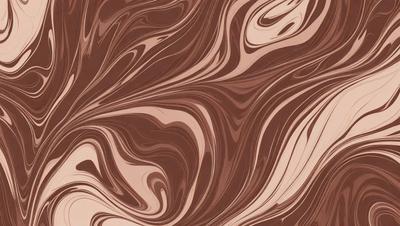 The primary subject of the image is a brown and white marbled pattern, which is the main focus of the image. The setting is a brown and white marbled surface, which serves as the backdrop for the pattern. The visual style of the image is a close-up of the marbled pattern, showcasing its intricate details. The colors and mood of the image are predominantly brown and white, creating a sense of elegance and sophistication.